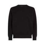 Calvin Klein Erkek Siyah Sweatshirt - Şık Pullover Tasarım, Siyah, M
