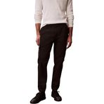 Calvin Klein Erkek Skinny Comfort Cotton Kargo Pantolon Black S