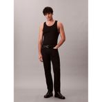 Calvin Klein Erkek Slim Straight Denim Pantolon, Normal Bel, Siyah, 36/32