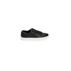 Calvin Klein Erkek Sneaker Clean Cup Low Laceup Perf Lth, Siyah, 41 Beden