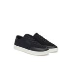 Calvin Klein Erkek Sneaker, Low Top Lace Up Knit, Siyah, 45 Beden