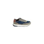 Calvin Klein Erkek Sneaker, Smoke Olive/Moonlit Ocean/Brick, 42 Beden