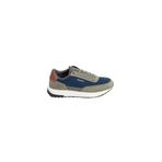 Calvin Klein Erkek Sneaker, Smoke Olive/Moonlit Ocean/Brick, 43 Beden