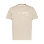 Calvin Klein Erkek Ss 30's Grafik Detaylı T-Shirt - Krem - XL