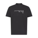 Calvin Klein Erkek Ss 30's Grafik Detaylı T-Shirt - Siyah