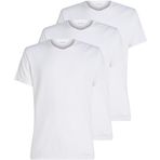 Calvin Klein Erkek S/S Crew Neck 3PK Gömlek White 2XL