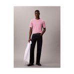 Calvin Klein Erkek Ss Easy Monogram Detaylı T-Shirt - Pembe