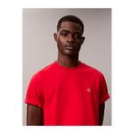 Calvin Klein Erkek SS Easy Monogram Detaylı T-shirt