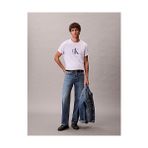 Calvin Klein Erkek Ss Hero Monologo 20's Grafik Detaylı T-Shirt - Lila