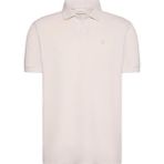 Calvin Klein Erkek Ss Open Collar Casual Pıque Polo T-Shirt LV04RF215 - Kırık Beyaz - M