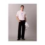 Calvin Klein Erkek Ss Relaxed Fit Grafik Detaylı T-Shirt - Parlak Pembe - XL