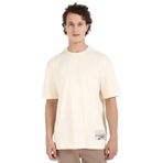 Calvin Klein Erkek T-Shirt J30J327094, Beyaz, XL