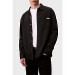 Calvin Klein Erkek Uzun Kol Normal Gömlek Yaka Günlük Siyah Gömlek LV04RD765G-57L - 2XL