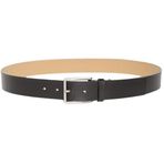 Calvin Klein Erkek Warmth Buckle Smooth 35 mm Kemer Black/Antique Silver 85