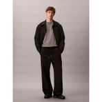 Calvin Klein Erkek Yüksek Lastikli Bel Geniş Paça Cep Detay Pamuklu Siyah Eşofman Altı LV04LD239G-UB1 - 2XL
