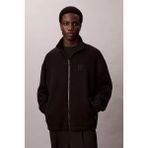Calvin Klein Erkek Yün Karışımlı Polar Ceket - Siyah - Black