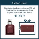 Calvin Klein Eternity Amber Essence Parfum Intense - Çantalı Erkek Parfüm Seti - 100 ml
