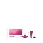 Calvin Klein Euphoria Women Edp 100 Ml Parfüm + Vücut Losyonu 100 Ml + Edp 15 Ml Parfüm + Edp 10 Ml Parfüm Kadın Parfüm Seti - Mor