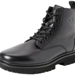 Calvin Klein Eva Mıd Lace Up Boot Lth Wl Wn Siyah Kadın Bot