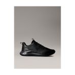 Calvin Klein Eva Runner Lace Up Düz Taban Mat Karışımlı Sneaker Erkek Ayakkabı - Siyah