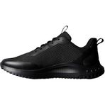 Calvin Klein Eva Runner Lace Up Mat Mix Erkek Spor Ayakkabı, Triple Black, 45