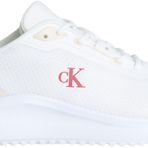 Calvin Klein EVA RUNNER MIX MESH Erkek Spor Ayakkabı, Beyaz, 42