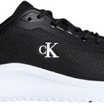 Calvin Klein EVA RUNNER MIX MESH Erkek Spor Ayakkabı, Siyah, 45