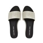Calvin Klein Flat Sandal Slide Mavi Kadın Sandalet