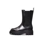 Calvin Klein Flatform Chelsea Boot MG LTH Siyah Kadın Bot