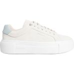 Calvin Klein FLATFORM CUP LACE UP W/ML Beyaz Kadın Sneaker