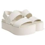 Calvin Klein Flatform Sandal Sling İn Bej Kadın Sandalet