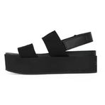 Calvin Klein Flatform Sandal Sling İn Siyah Kadın Sandalet