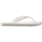 Calvin Klein FLIP FLOP TPU METALLIC Kadın Terlik, Bright White, 37