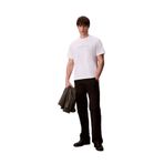 Calvin Klein Grafikli Bisiklet Yaka T-Shirt, S, 5003296508, Beyaz, Erkek