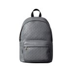 Calvin Klein Gri Erkek Sırt Çantası EMBLEM AOP EMBOSS ROUND BACKPACK