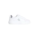 Calvin Klein Gümüş Rengi Deri Kalın Tabanlı Sneaker, 40, TYC1D1FDD5C077C51A920C500, Beyaz, Kadın