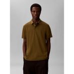Calvin Klein Haki Erkek Polo T-Shirt LV04LB276G4S4_SS Supıma Chest Emb P - Sarı - XL