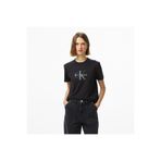 Calvin Klein Hero Classic Monologo Kadın Siyah T-Shirt