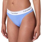 Calvin Klein HIGH LEG TANGA Kadın İç Giyim, Mavi, S