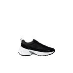 Calvin Klein Hike Runner Casual Sneaker, 40, YW0YW01995, Black/Granite Road, Kadın