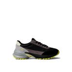 Calvin Klein Hike Runner Casual Sneaker, 41, HIKE RUNNER CASUAL NY-SU, Ck Black/Granite Grey/Wild Lime, Erkek