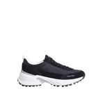 Calvin Klein Hıke Runner Mg Nylon Mıx Sneaker, 39, YW0YW02075, Bright White/Black, Kadın