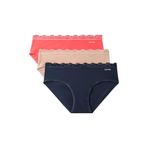 Calvin Klein HIPSTER 3PK Kadın İç Giyim, Çok Renkli, S