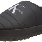 Calvin Klein HOME SLIPPER NY ML FAD Kadın Çanta, Siyah, 40