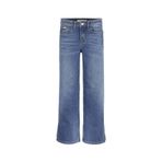 Calvin Klein IG0IG020711A4 Yüksek Bel Mavi Kız Çocuk Denim Pantolon