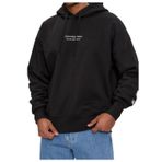 Calvin Klein Illusion Logo Hoodie Siyah Erkek Sweatshirt