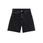 Calvin Klein J20J225190 Denim Black Kadın Bermuda Kot Şort
