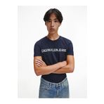 Calvin Klein J30J307855 402 Lacivert Erkek T-Shirt