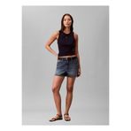 Calvin Klein Jeans Atlet SL MONOGRAM PATCH WAFFLE RACER T, M, 5003342913, Lacivert, Kadın