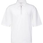 Calvin Klein Jeans Beyaz Erkek Standart Baskılı Polo T-Shirt LV04RF202GYAF Beyaz Polo T-Shirt - M